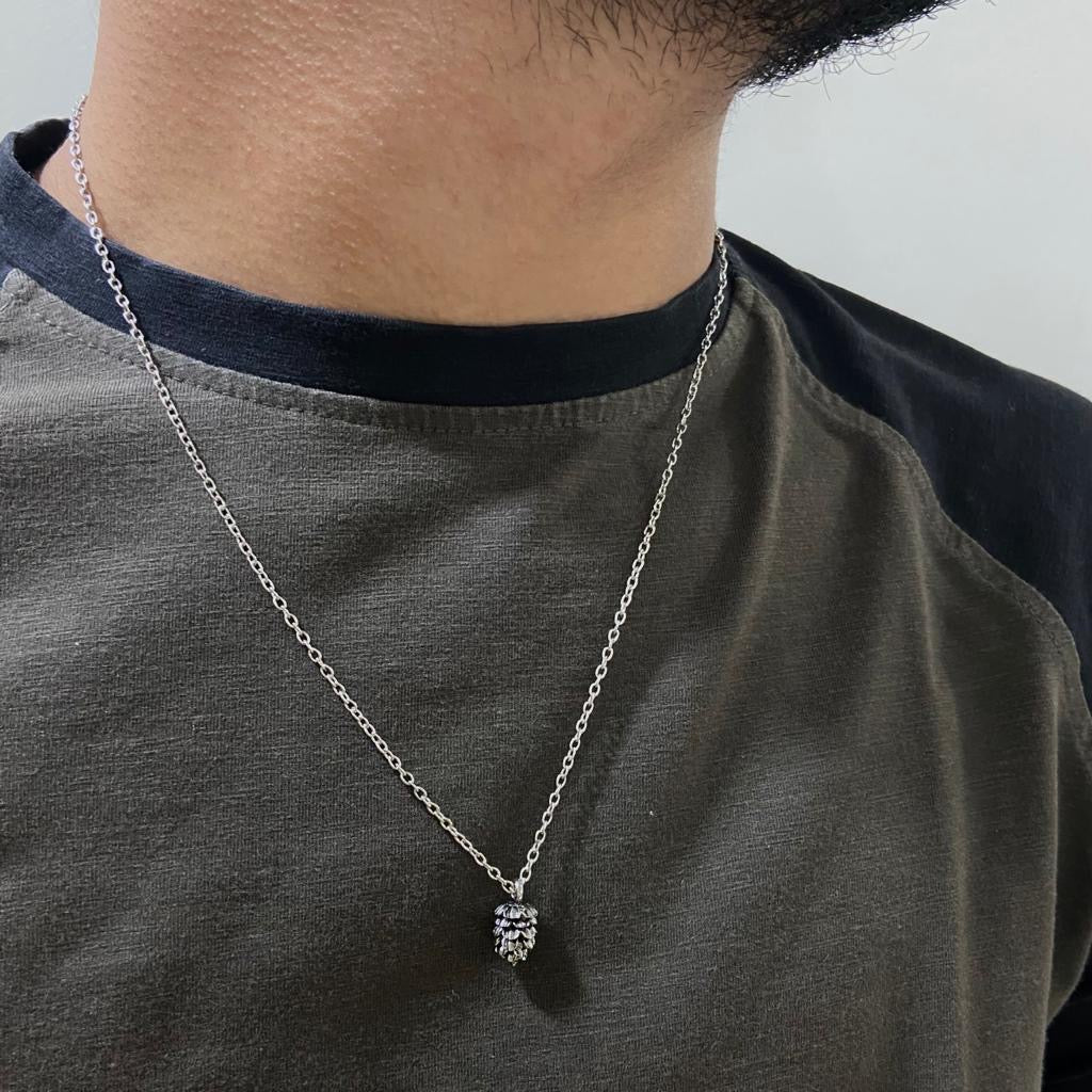 Men Pinecone Chain Necklace - Nimé By Shop Trendys