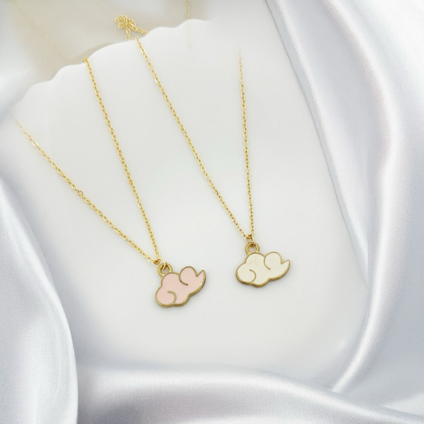 Cloud Best Friend Women Necklace (Set of 2) - Nimé By Shop Trendys