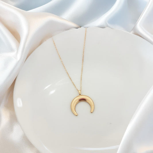 Big Moon Women Necklace - Nimé By Shop Trendys