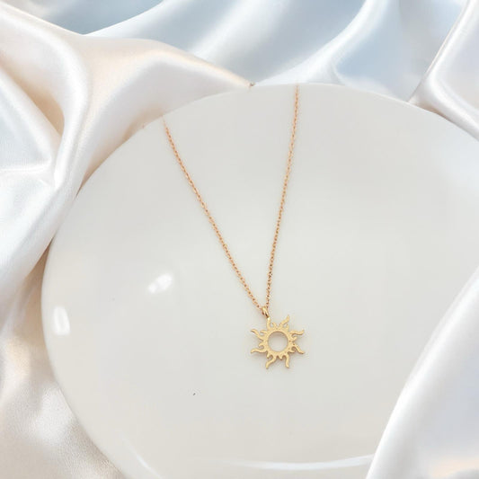 Sun Women Necklace - Nimé By Shop Trendys