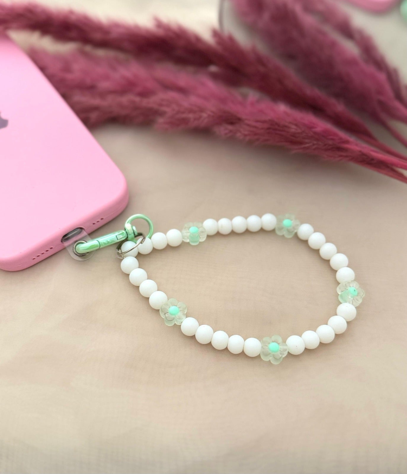 Pastel Flower Phone Hanging