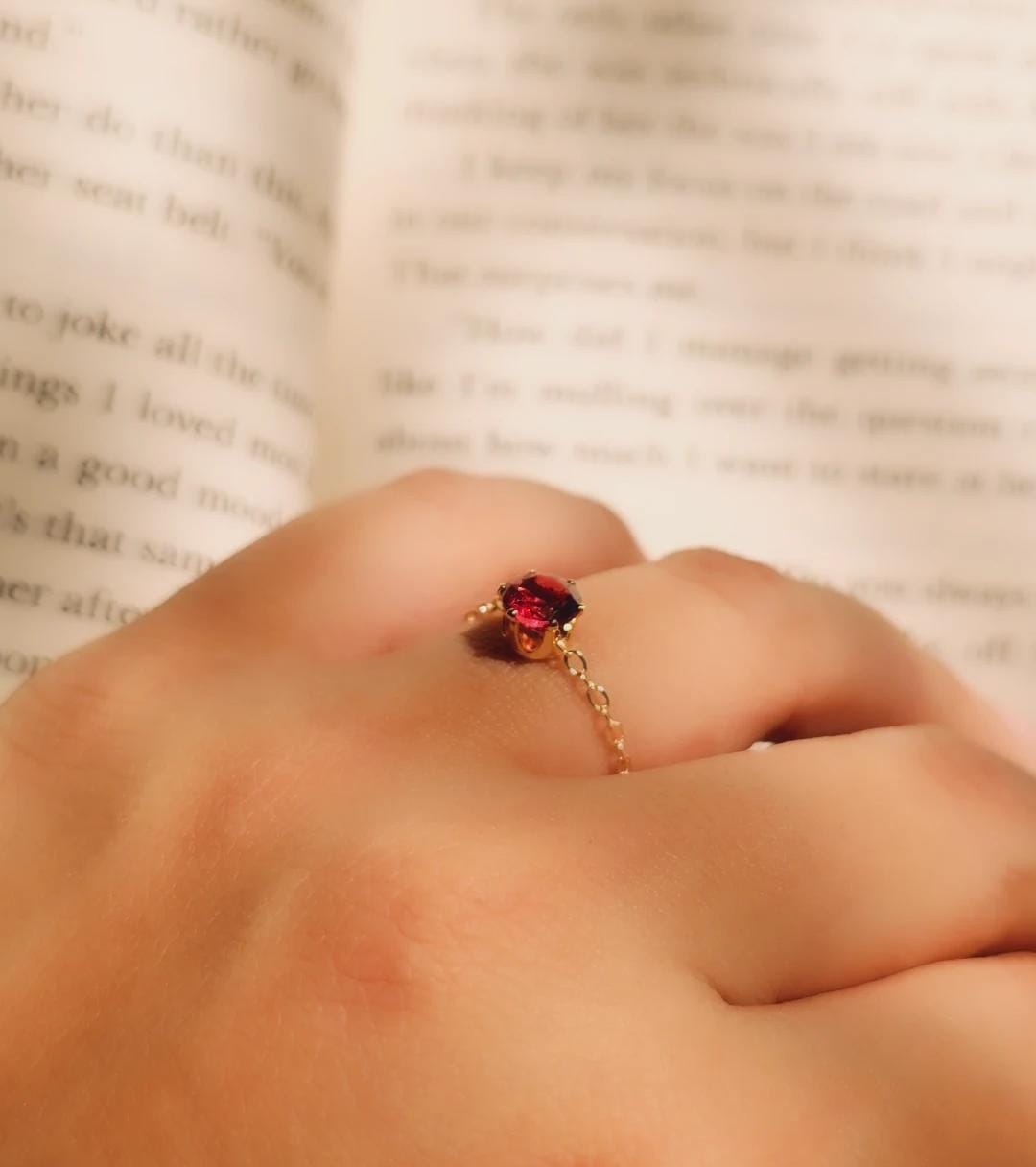 Adjustable Ring Circle Golden
