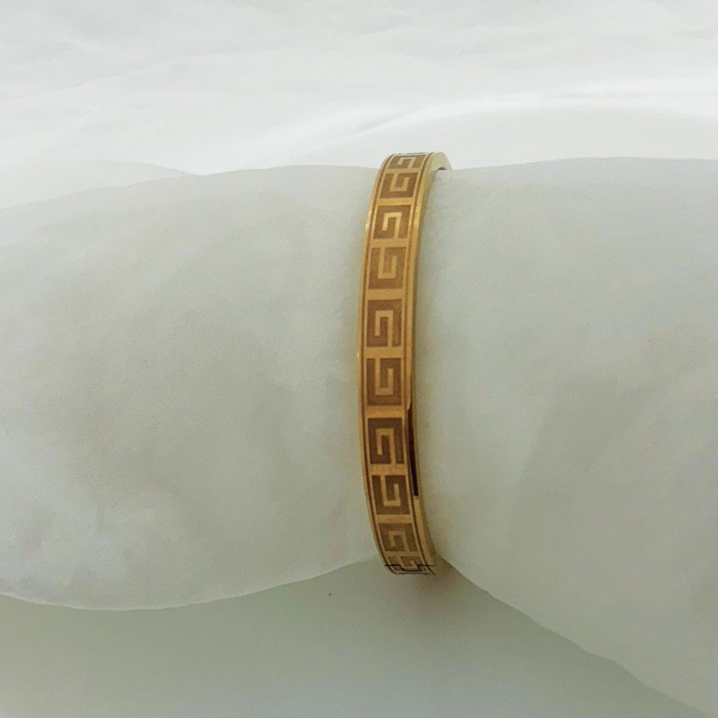 Tribal Rose Gold Men Kada