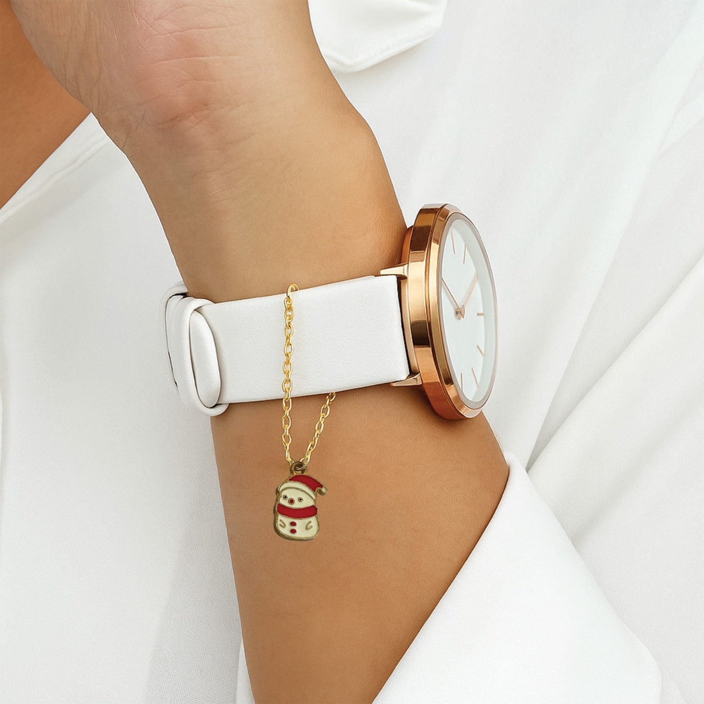Santa Claus Watch Charm