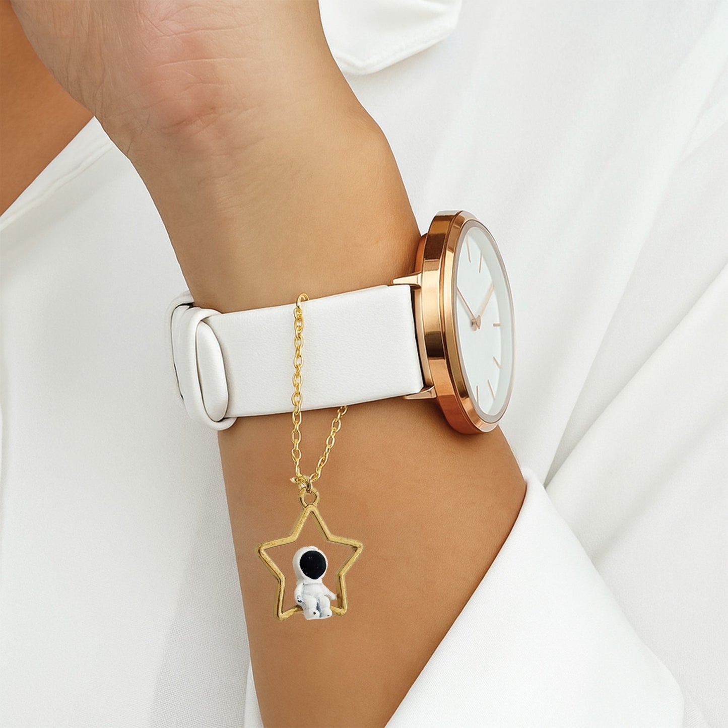 Star Astronaut Watch Charm