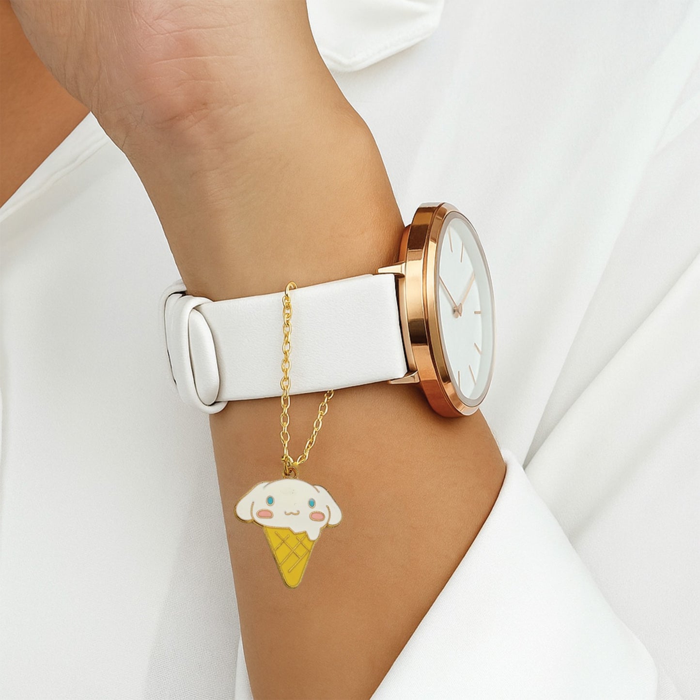 Ice Cream Watch Charm - Nimé By Shop Trendys