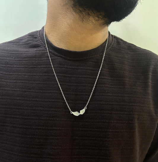 Men Angel Wings Chain Necklace - Nimé By Shop Trendys