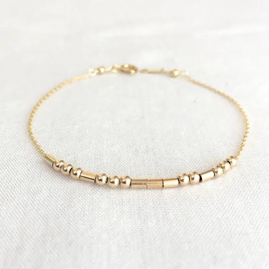 Morse Code Bracelet ( Anti Tarnish ) - Nimé By Shop Trendys