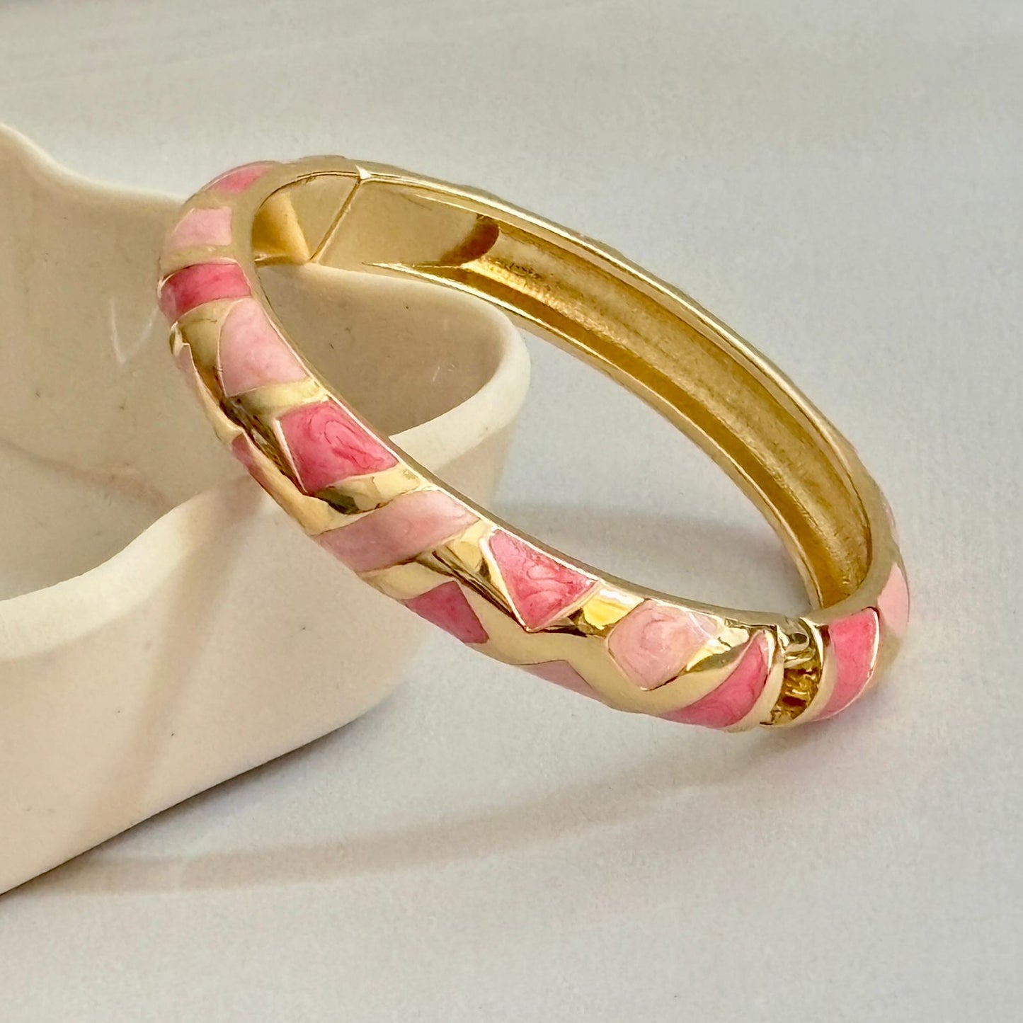 Women Square Block Enamel Kada Bracelet - Nimé By Shop Trendys