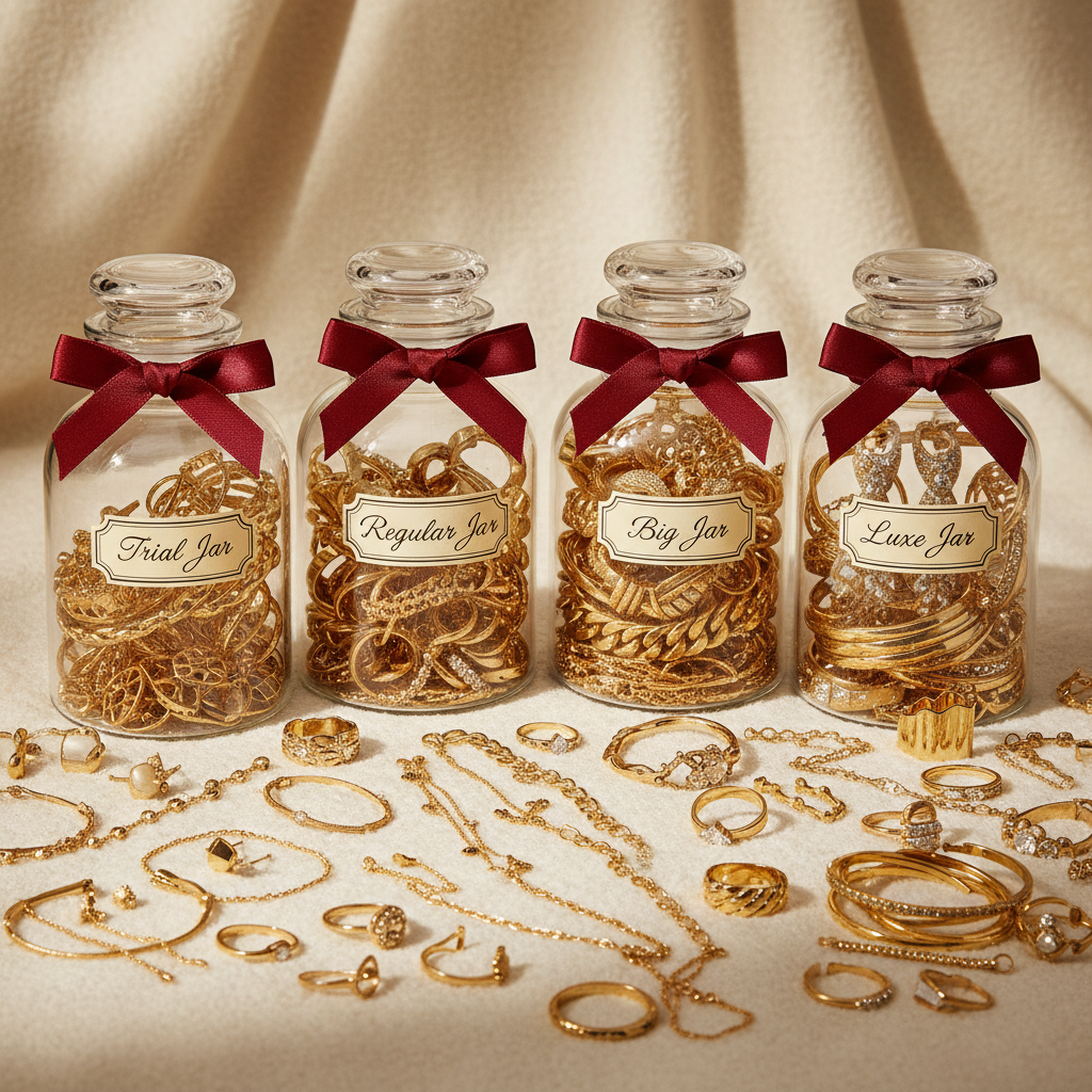 Mystery Jars - Premium Antitarnish Jewellery