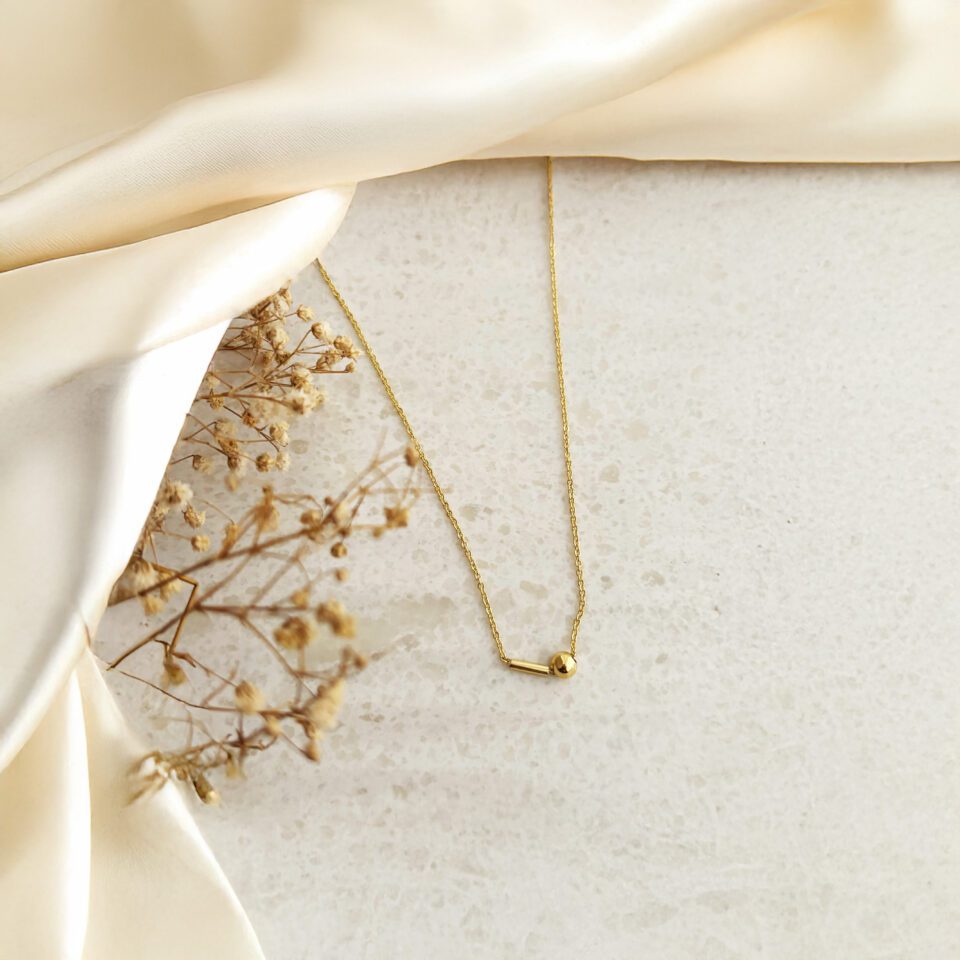 Morse Code Necklace ( Anti Tarnish )