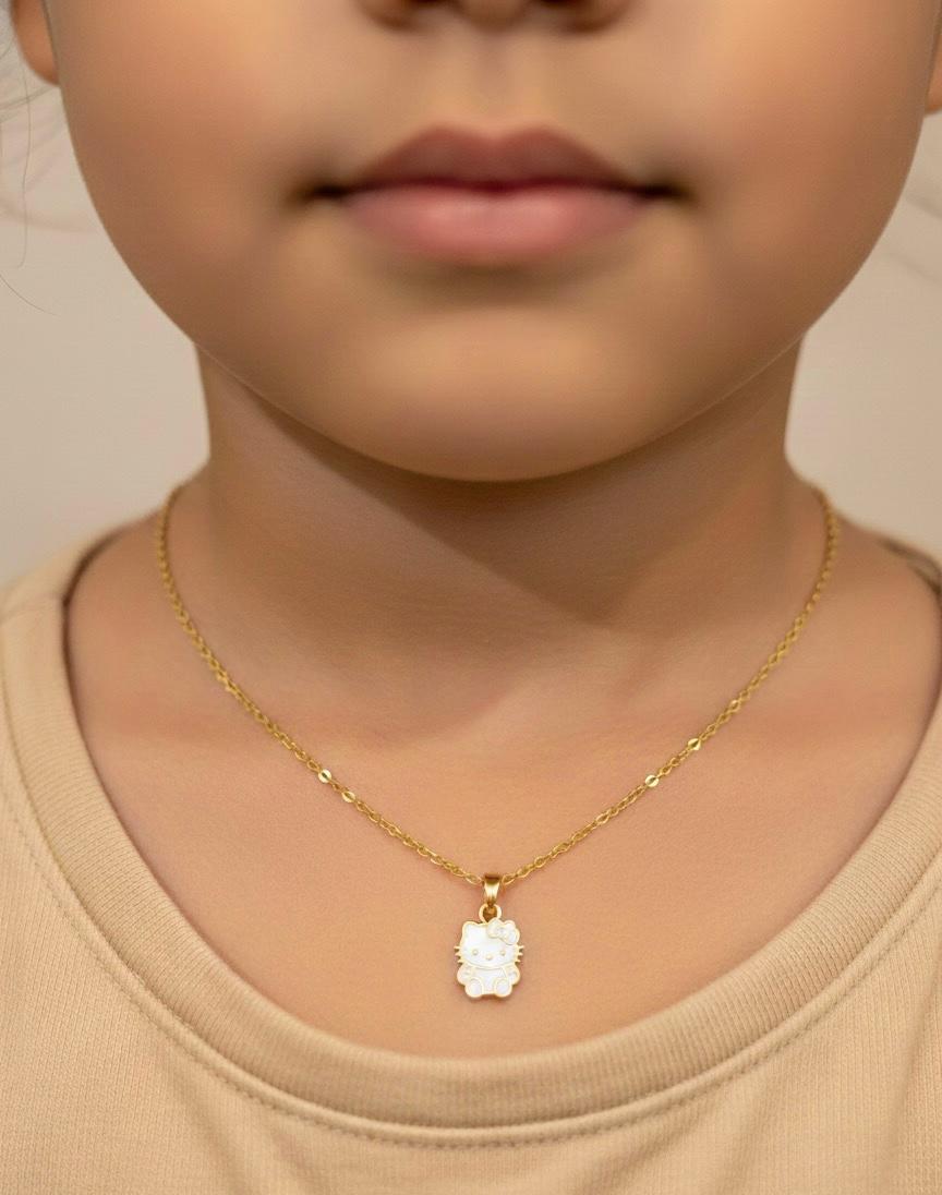 Hello Kitty Kids Anti Tarnish Necklace - Nimé By Shop Trendys