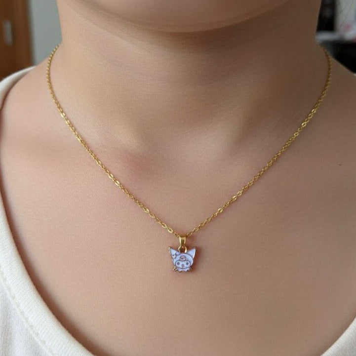 Kuromi Kids Anti Tarnish Necklace - Nimé By Shop Trendys