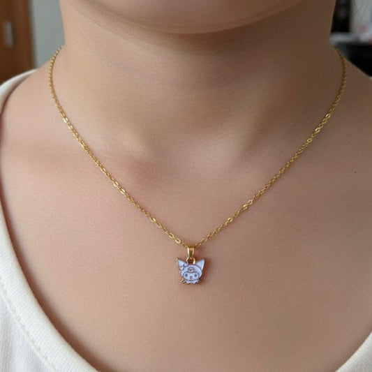 Kuromi Kids Anti Tarnish Necklace - Nimé By Shop Trendys