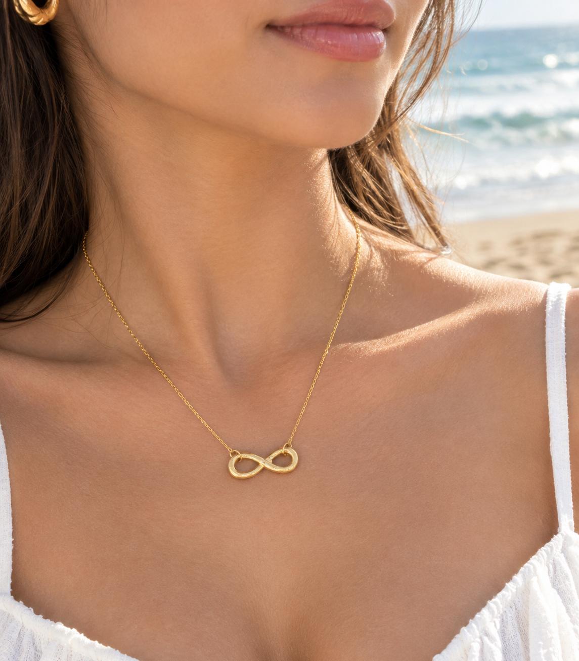 Women Infinity Dainty Necklace - Nimé By Shop Trendys