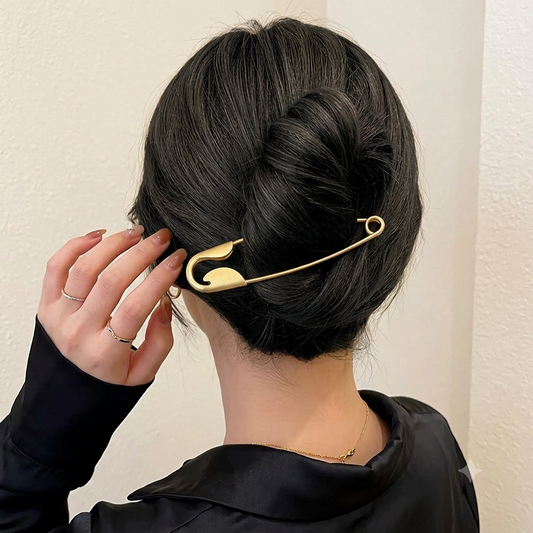 Statement Safety Pin Hair Clip - Nimé By Shop Trendys