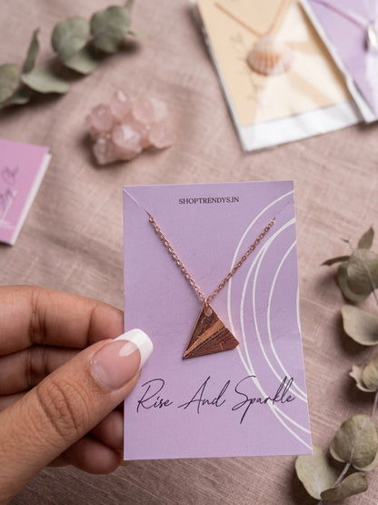 Women Origami Plane Dainty Necklace
