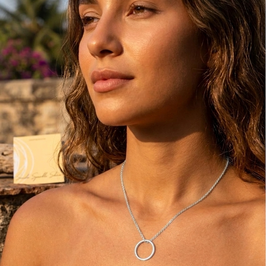Circle Women Dainty Necklace - Nimé By Shop Trendys