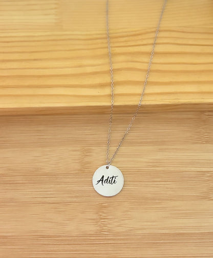 Customized Photo Coin Necklace - Nimé By Shop Trendys