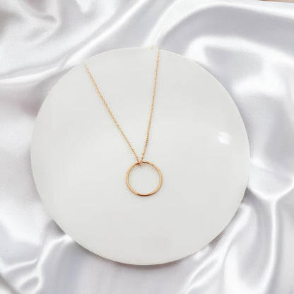 Circle Women Necklace - Nimé By Shop Trendys