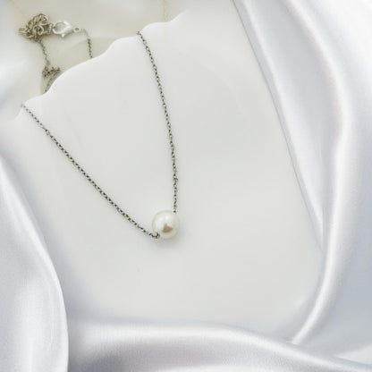 Pearl Chain Women Necklace - Nimé By Shop Trendys