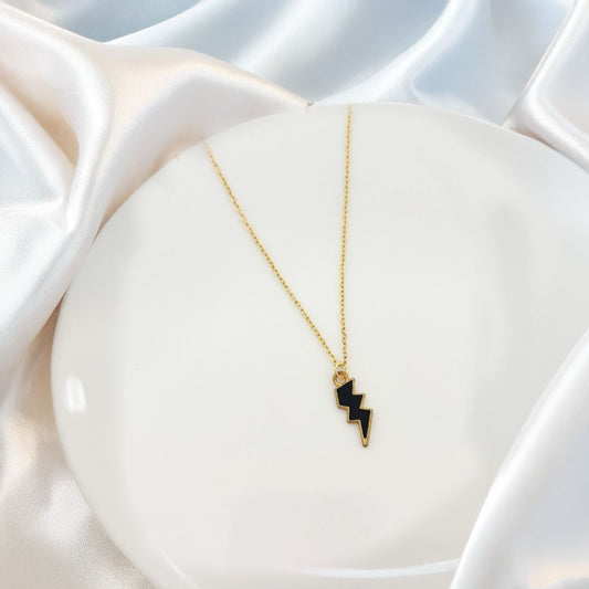 Lightening Black Women Necklace