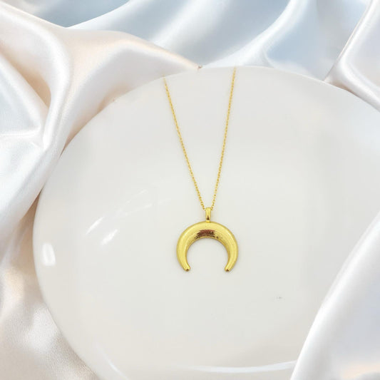 Big Moon Women Necklace - Nimé By Shop Trendys