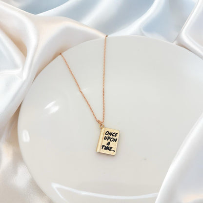 Women Book Necklace - Nimé By Shop Trendys