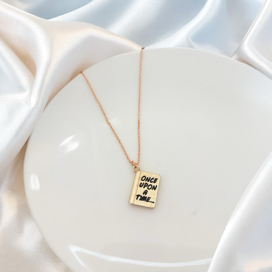 Women Book Necklace - Nimé By Shop Trendys