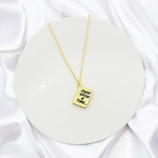 Women Book Necklace - Nimé By Shop Trendys