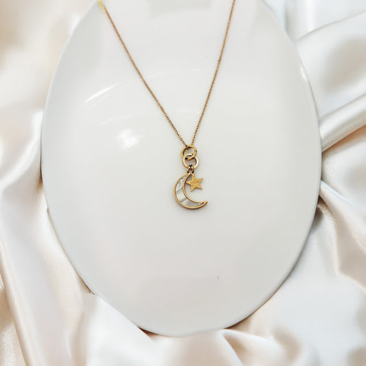 Lunar Wish Women Necklace (Stainless Steel)