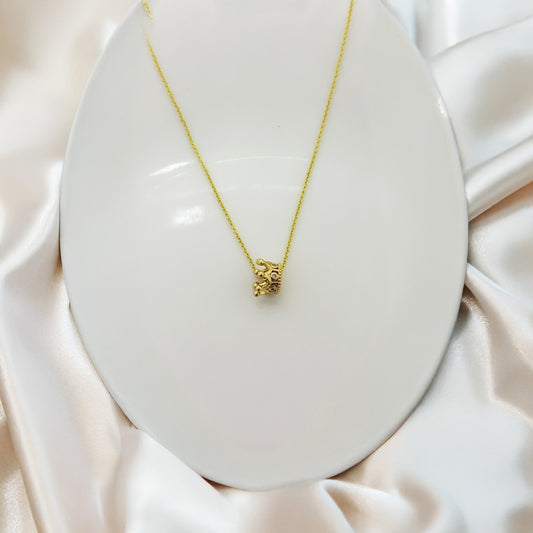 Crowning Glory Pendant Women Necklace(Stainless Steel)