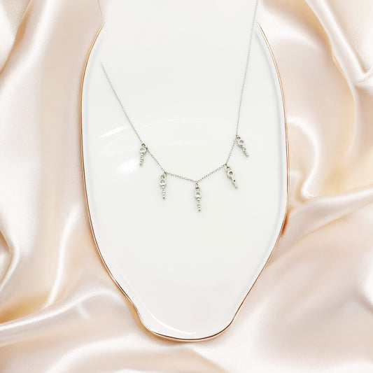 Moonlit Melody Women Necklace(Stainless Steel)