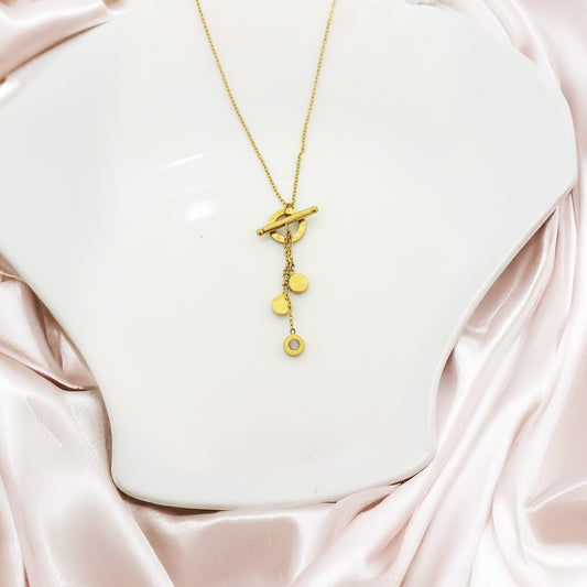 Solstice Drop Women Necklace (Stainless Steel)