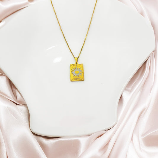 Sun Oracle Women Necklace (Stainless Steel)