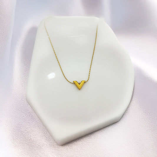 The Ember V Women Necklace(Stainless Steel)