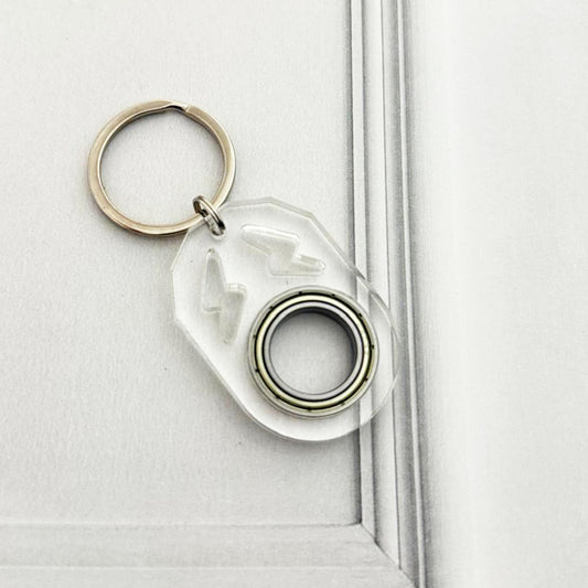TrendySpinner Keychain Skull