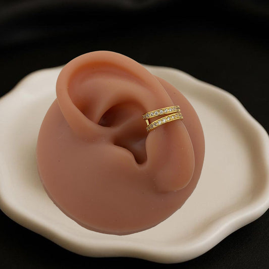 Two Layered Statement Earcuffs (Single Piece)