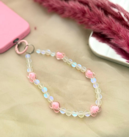 Pastel Heart Phone Hanging