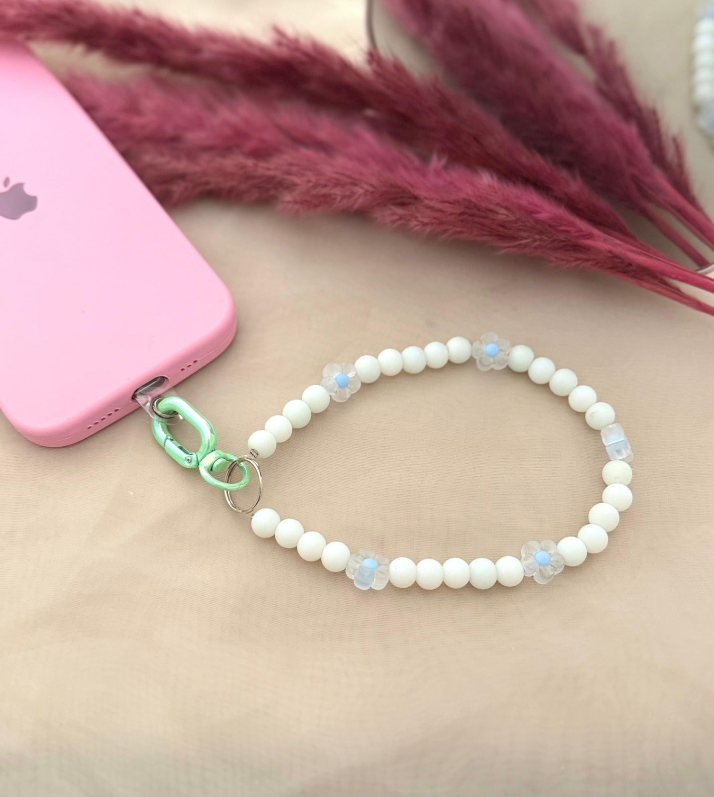 Pastel Flower Phone Hanging