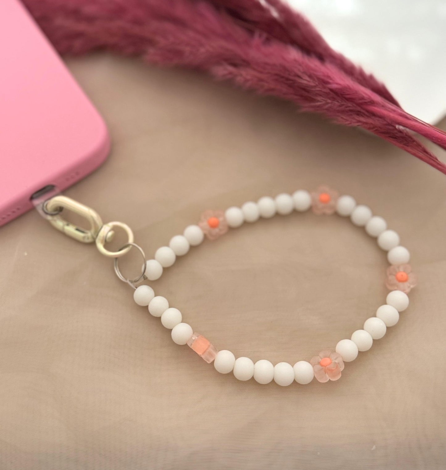 Pastel Flower Phone Hanging
