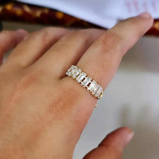 Rectangle Adjustable Ring