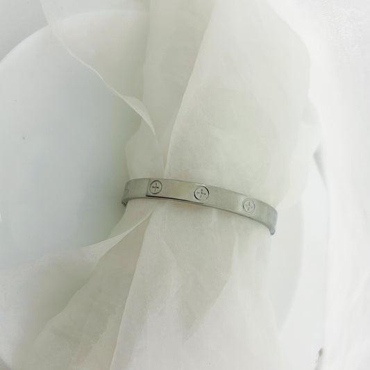 Cartier Plus Silver Men Kada