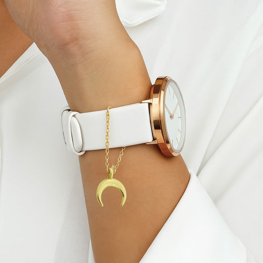 Small Moon Watch Charm