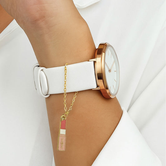 Lipstick Watch Charm