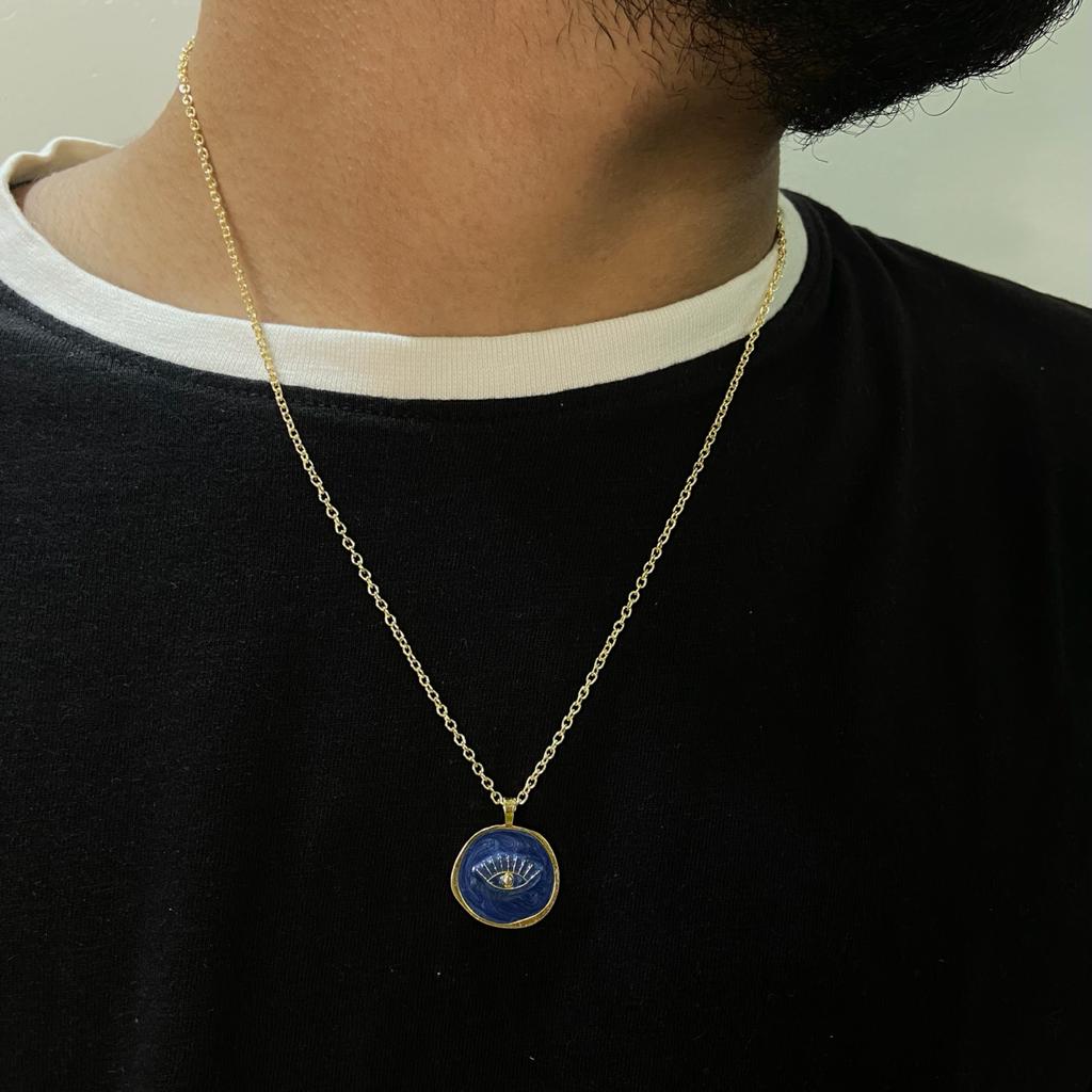 Men Galaxy Chain Necklace - Nimé By Shop Trendys