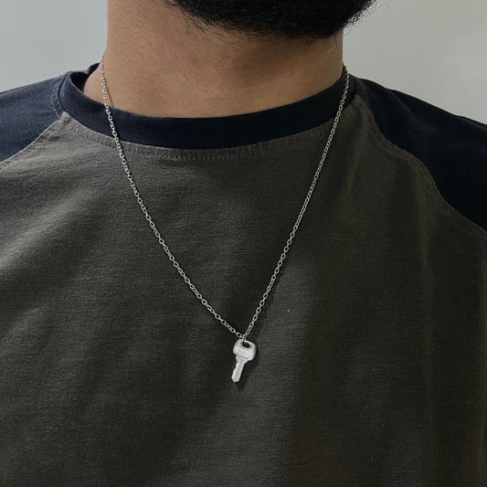 Men Key Chain Necklace