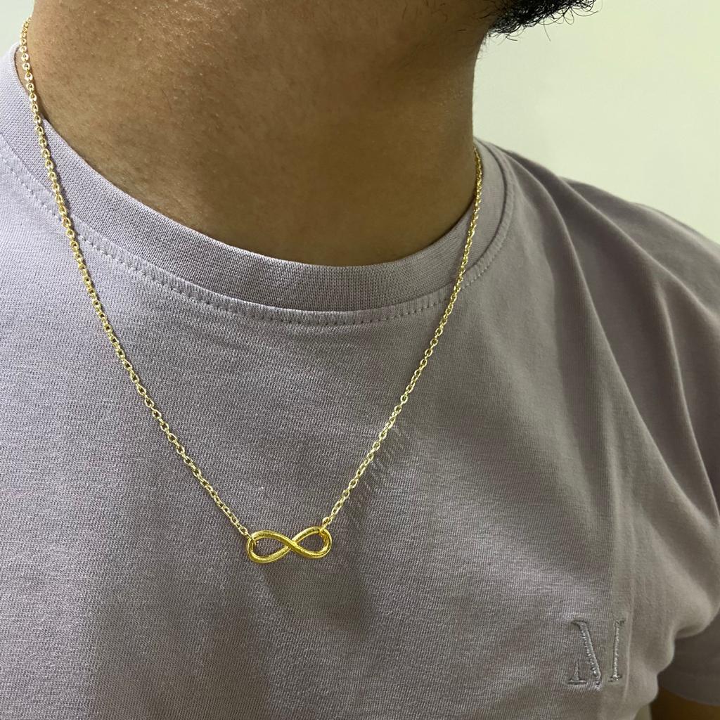 Men Infinity Chain Necklace - Nimé By Shop Trendys