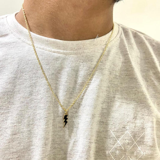 Men Galaxy Thunder Chain Necklace