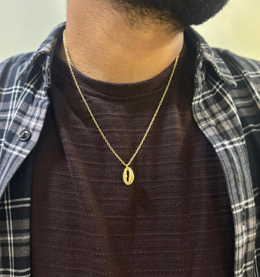 Men Seashell Chain Necklace